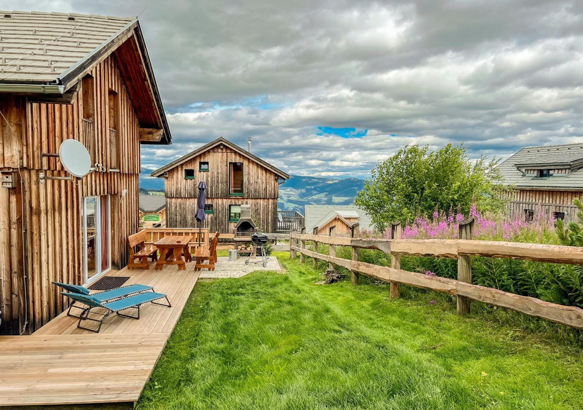 1A Chalet Nest - Grillen, Wandern, Panorama Sauna! Klippitztorl Exterior foto