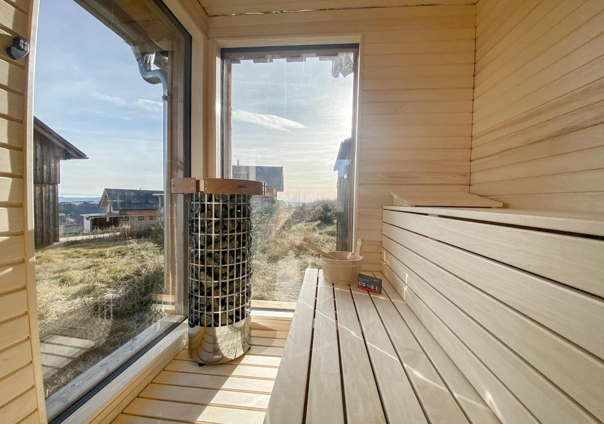 1A Chalet Nest - Grillen, Wandern, Panorama Sauna! Klippitztorl Exterior foto